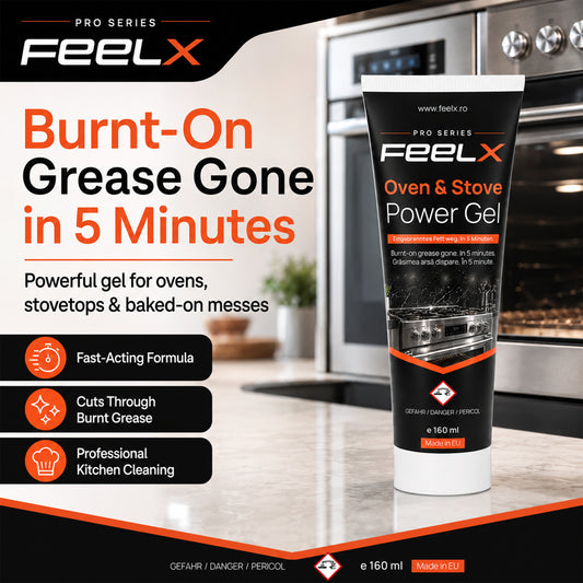 Gel FeelX Cuptor & Aragaz – tub 150 ml