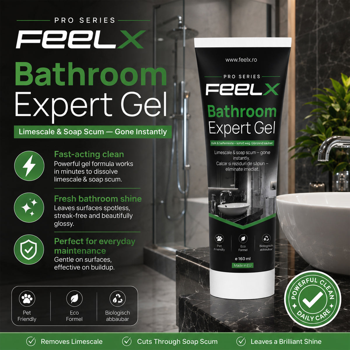 Gel FeelX Baie – tub 150 ml