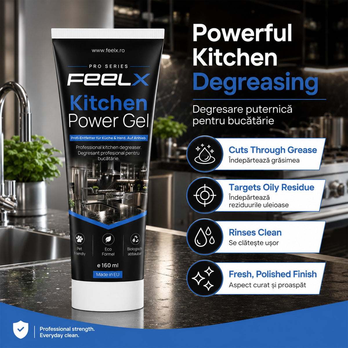 Gel FeelX Bucătărie – tub 150 ml