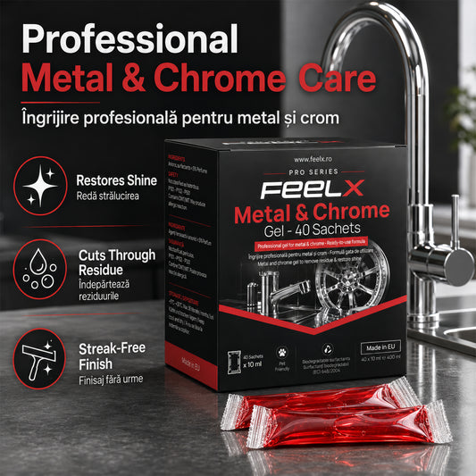 FeelX Metal & Crom – cutie 40 plicuri