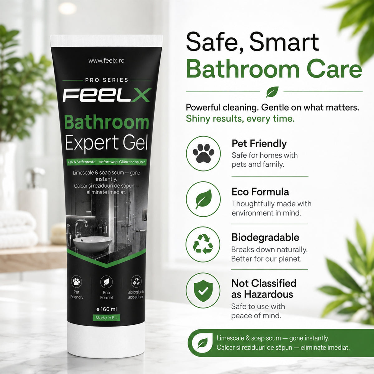 Gel FeelX Baie – tub 150 ml