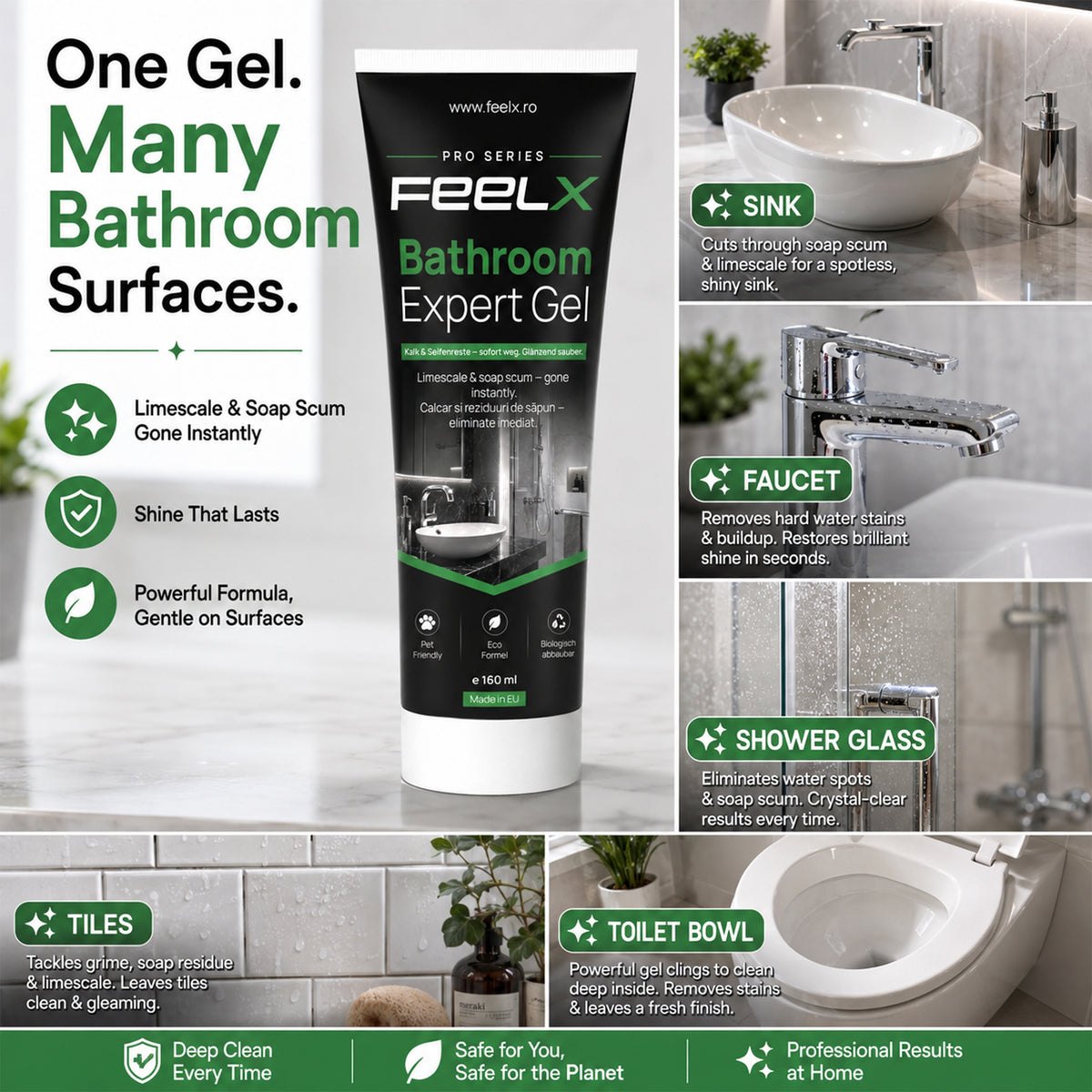 Gel FeelX Baie – tub 150 ml
