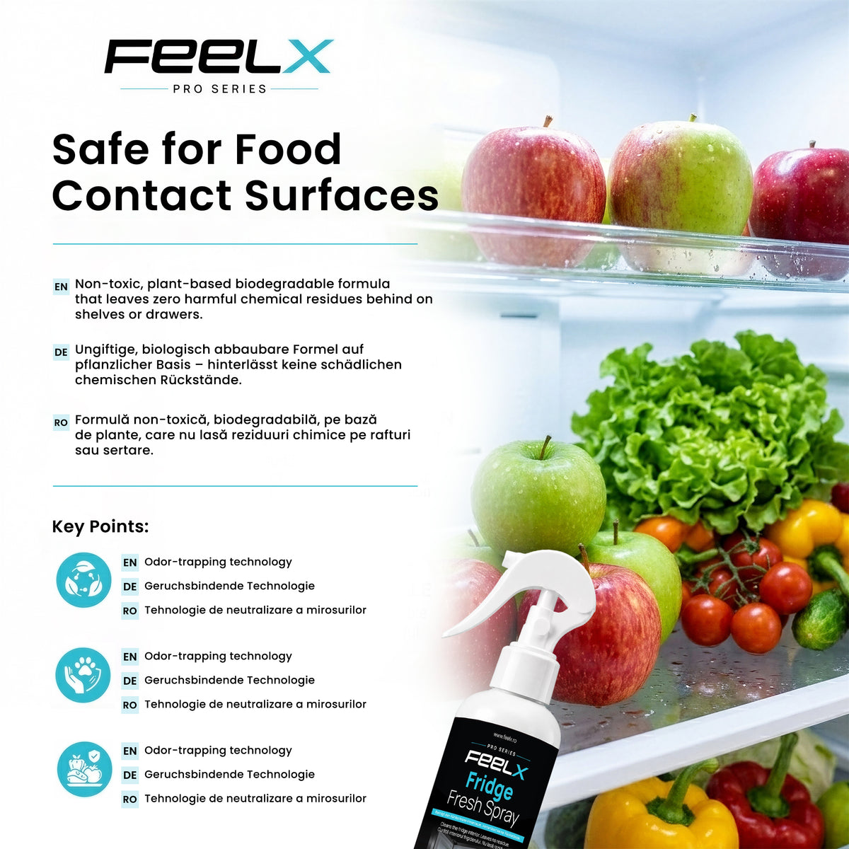 Spray FeelX Frigider – 250 ml