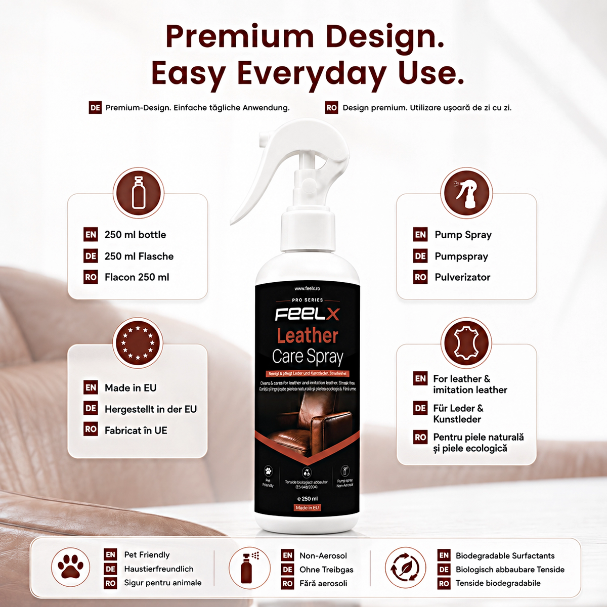 Spray FeelX Piele – 250 ml