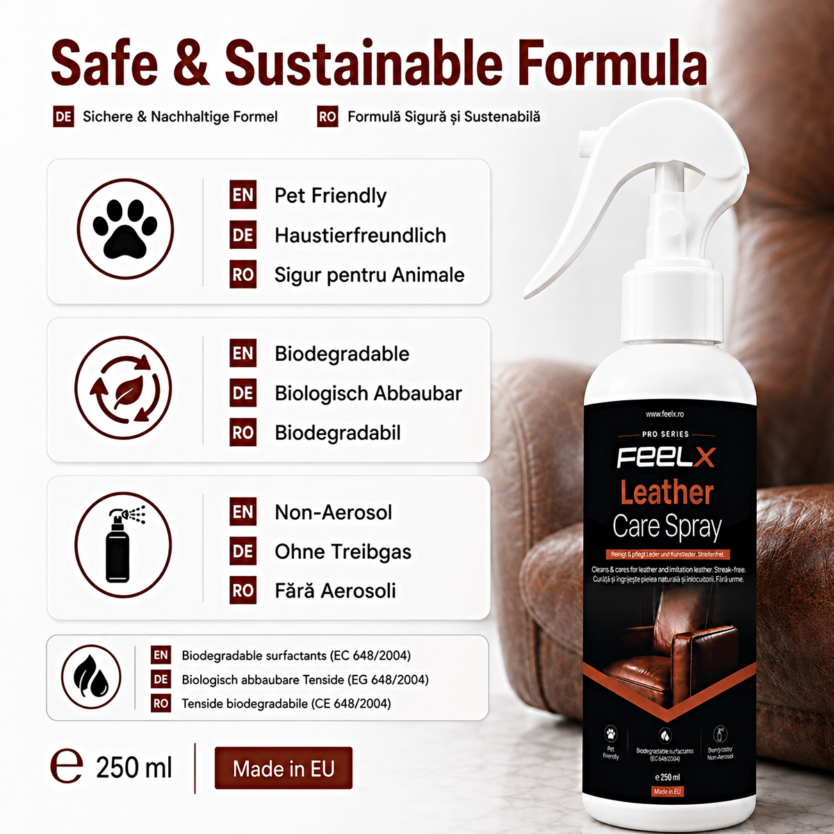 Spray FeelX Piele – 250 ml
